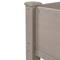 4ft. Brown Wood Raised Garden Bed Planter Box With Liner